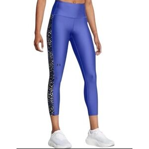 NWT Under Armour Compression High Rise Workout Gym Yoga Ankle Leggings